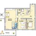 Apartmán Brise Ahlbeck App 01 Heringsdorf (Usedom)
