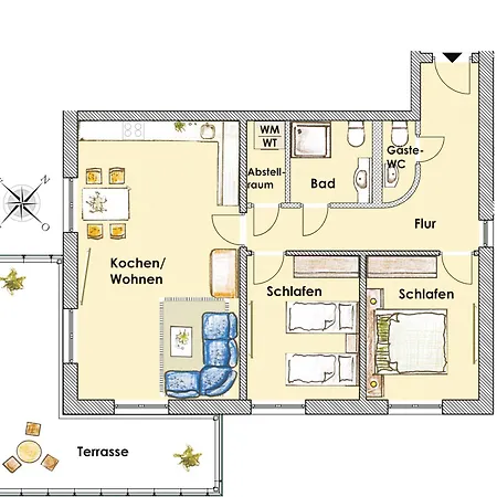 Appartement Brise Ahlbeck App 01 Heringsdorf (Usedom)